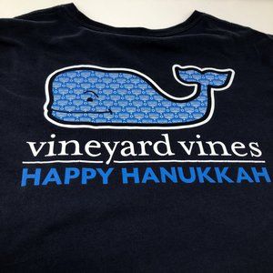 Vineyard Vines Hanukkah spell out ss t-shirt XL